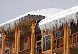 Heated roof systems eliminate ice dams and icicles.